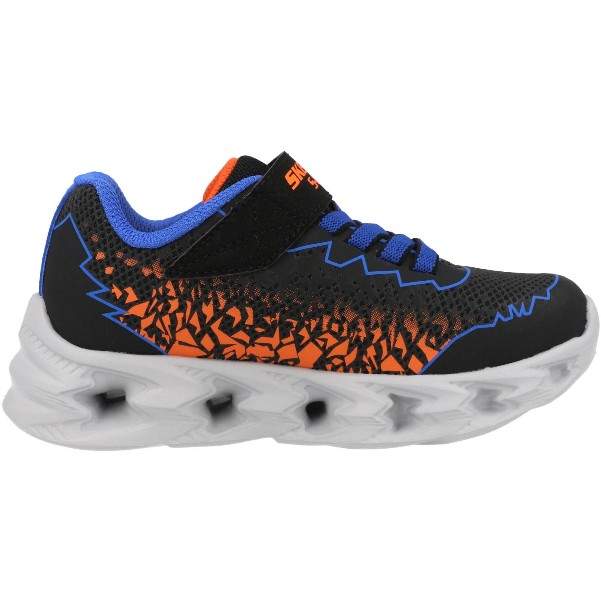 Skechers Vortex 2.0 Black Light-Up Sneakers