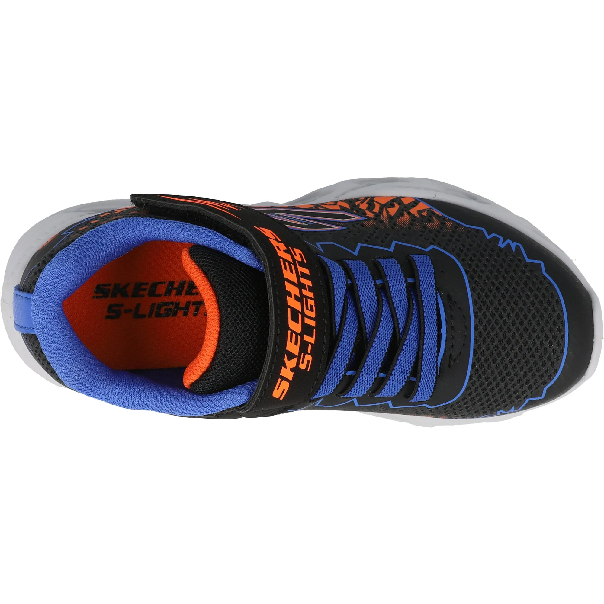 Skechers Vortex 2.0 Black Light-Up Sneakers