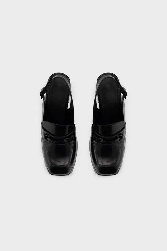 SLINGBACK PLATFORM LOAFER