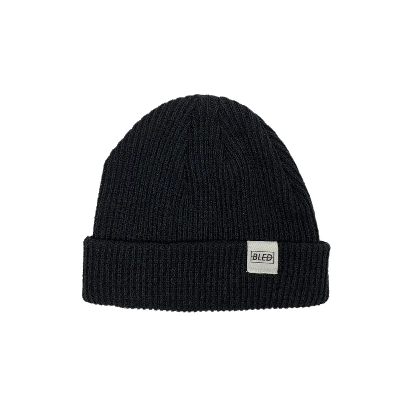 Snug Fisherman Beanie - Black