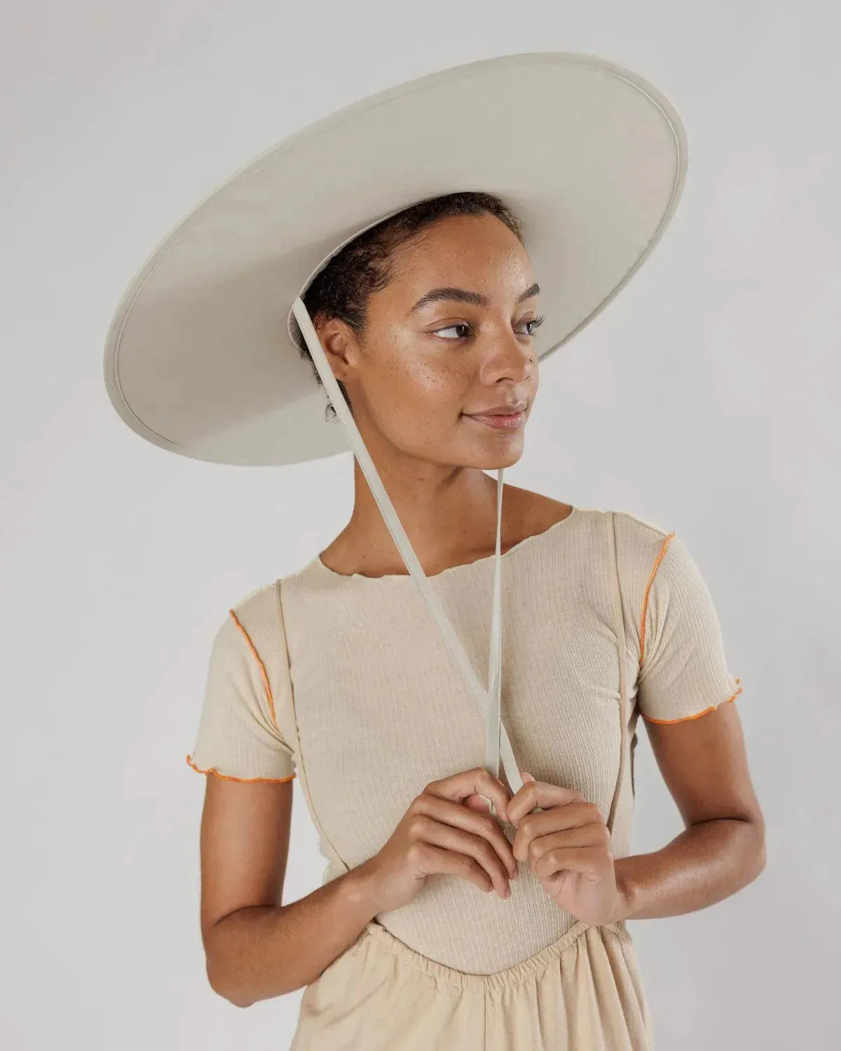 Sombrero Baggu Packable Sun Hat Brown Rice