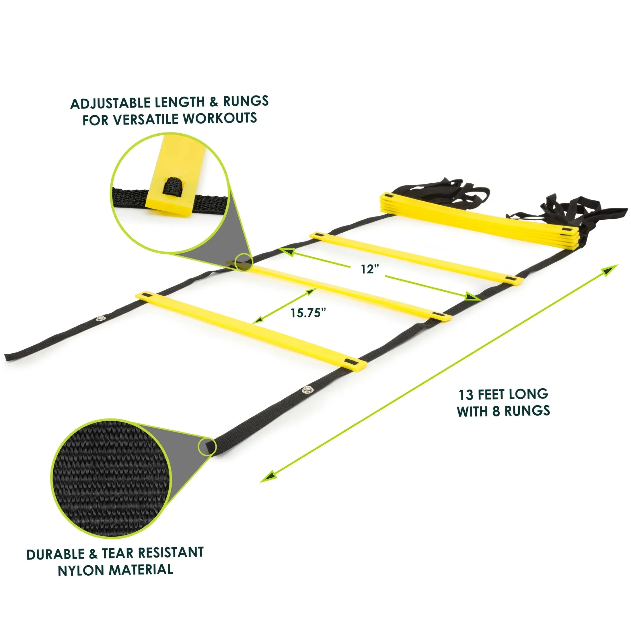 Speed Agility Ladder for Speed Training and Sports Agility