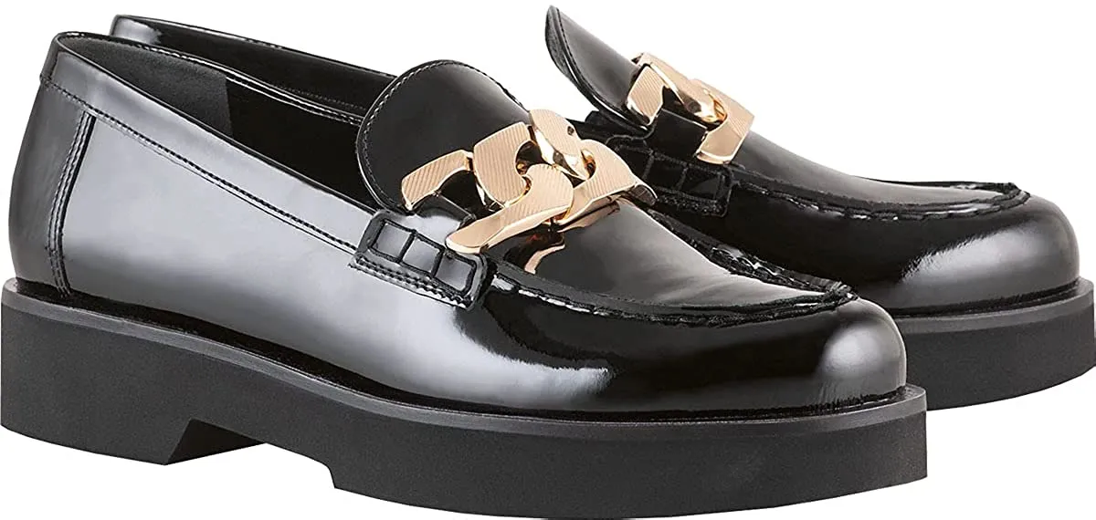 'Stacy' women's loafer - Black patent