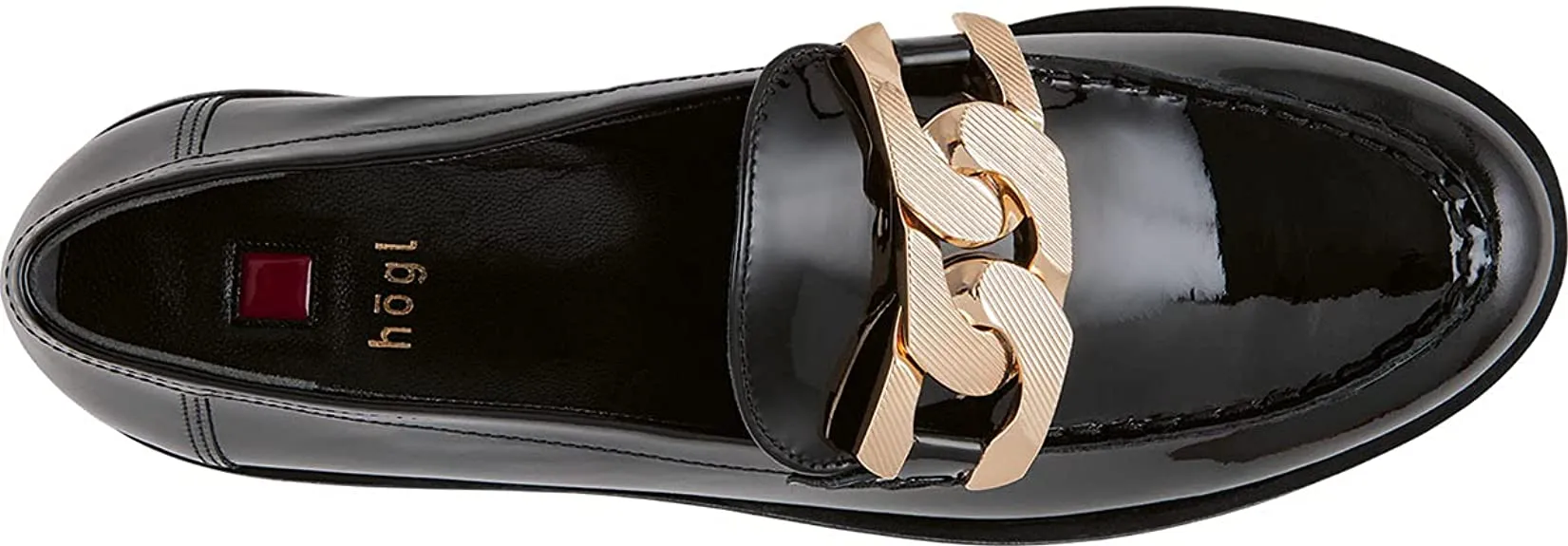 'Stacy' women's loafer - Black patent