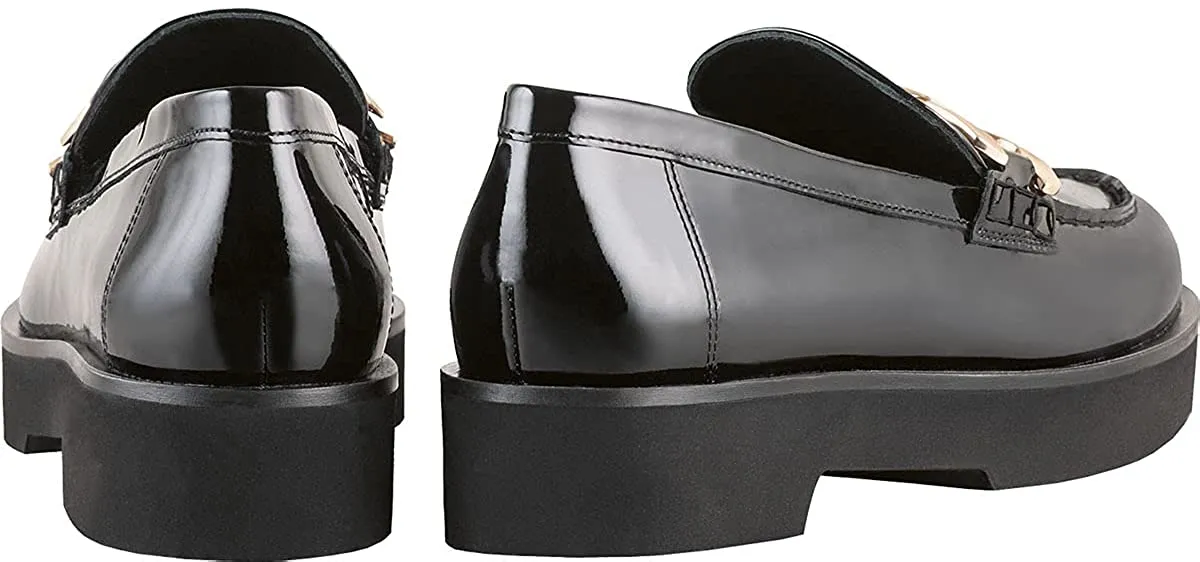 'Stacy' women's loafer - Black patent