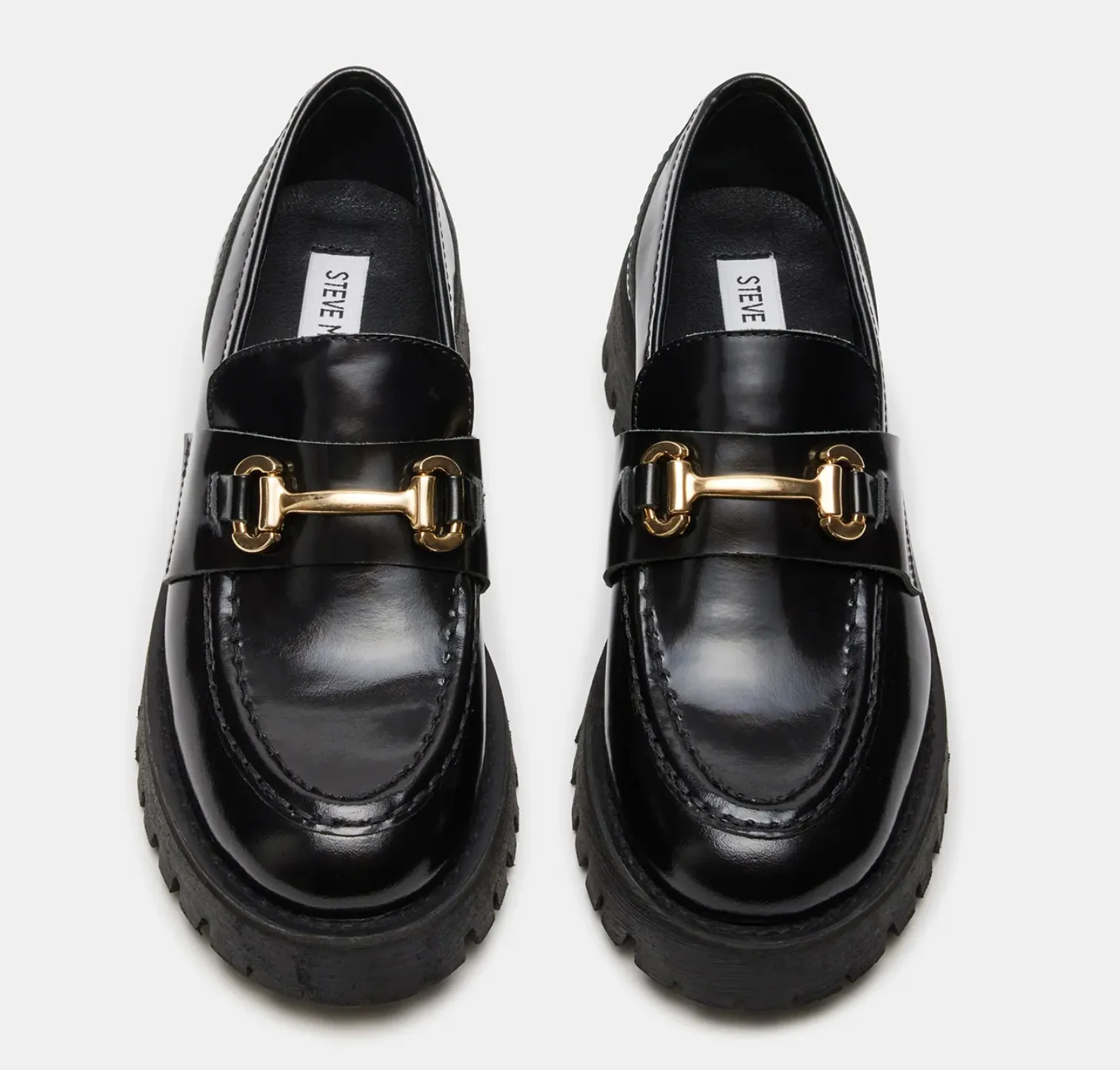 Steve Madden LANDO BLACK LEATHER