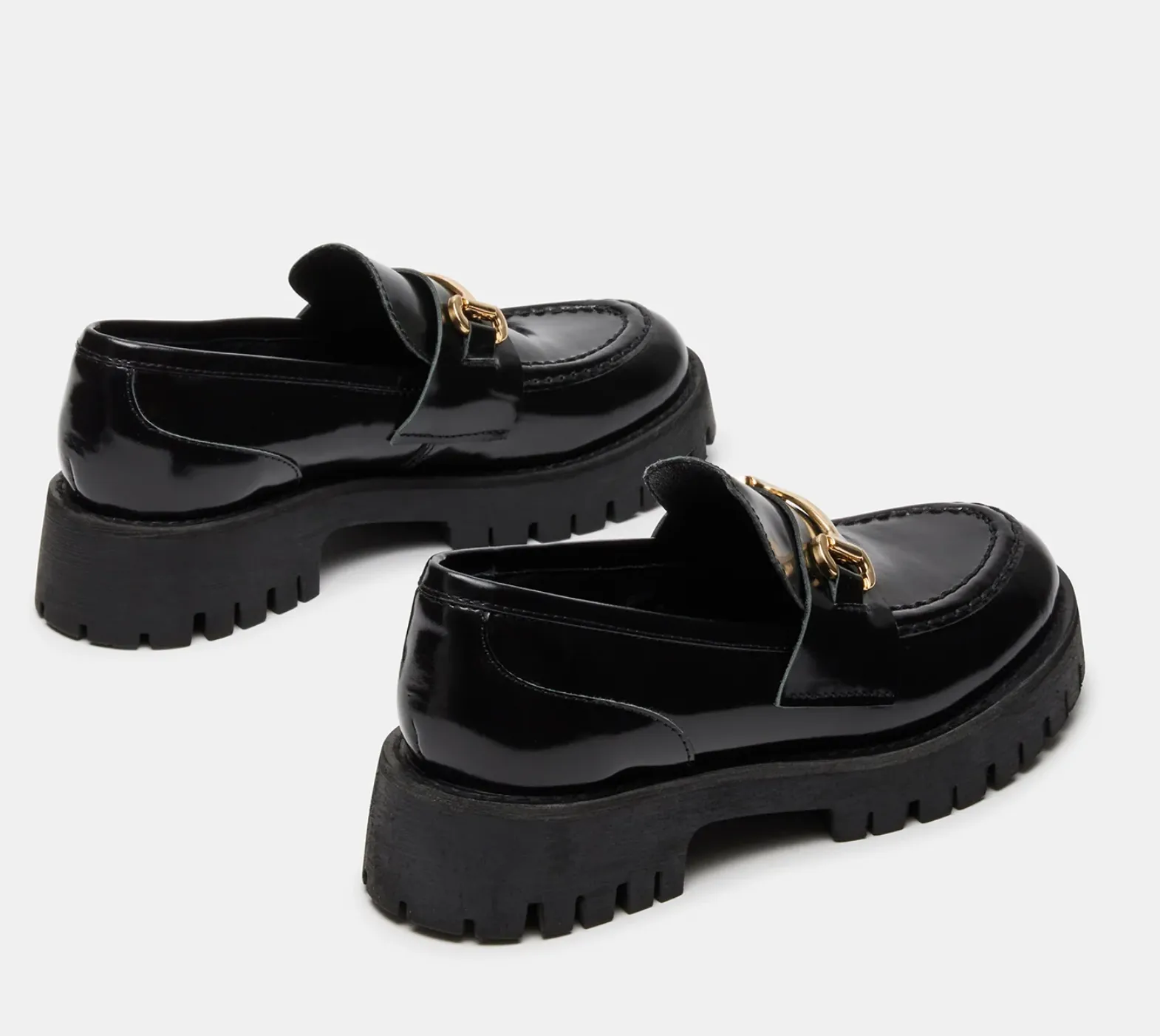 Steve Madden LANDO BLACK LEATHER