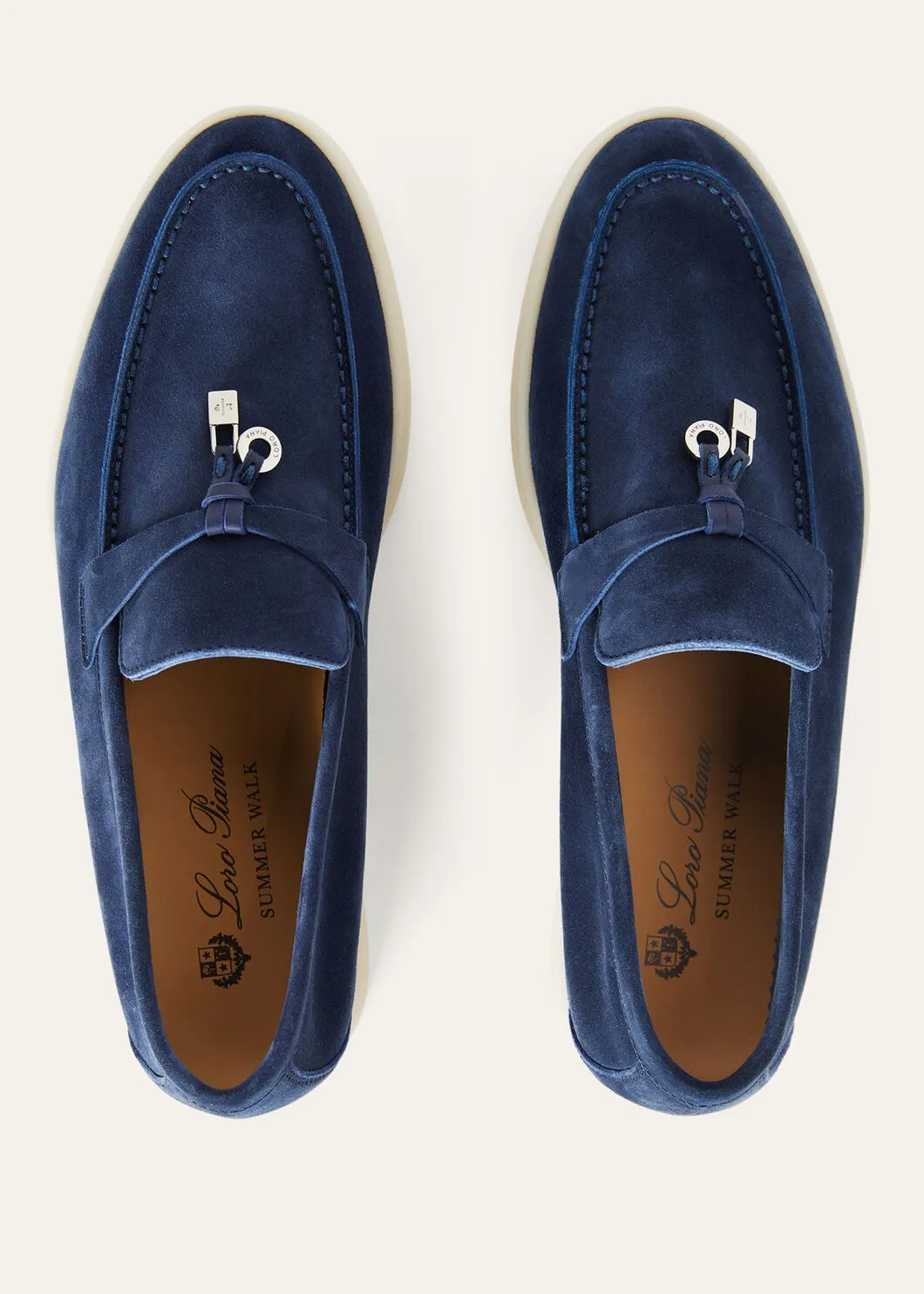 Summer Charms Walk in Dark Blue Suede
