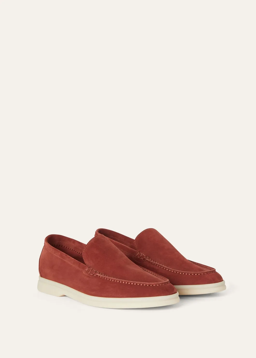 Summer Walk in Cinnamon Suede