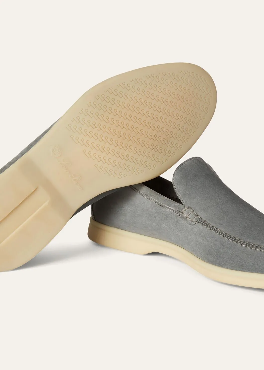 Summer Walk in Grey Suede for Men
