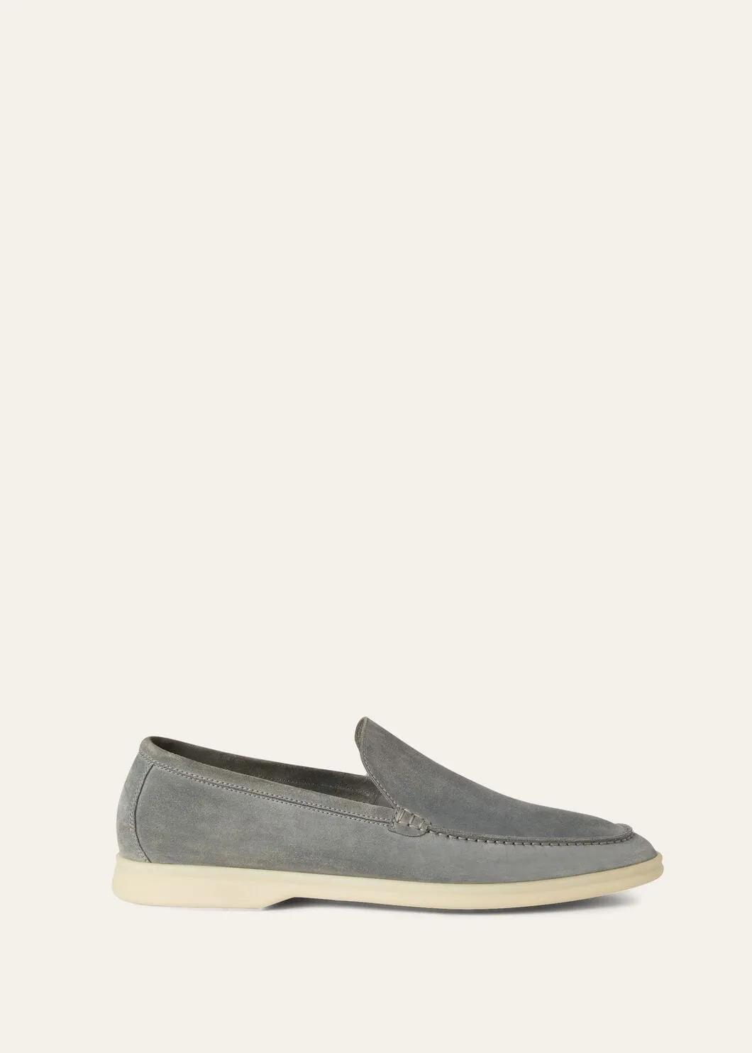 Summer Walk in Grey Suede for Men