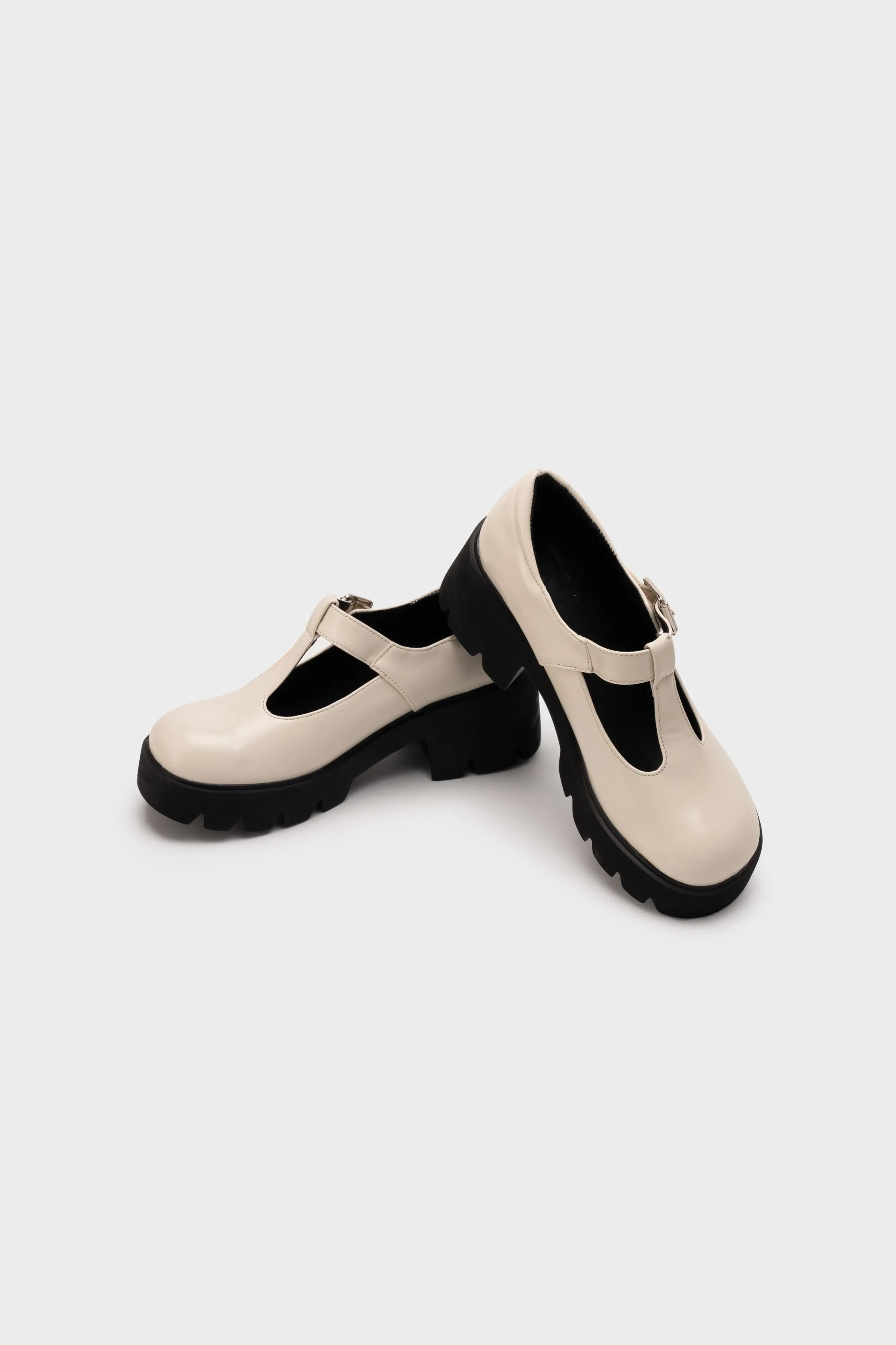T BAR STRAP CHUNKY LOAFER