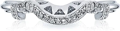 Tacori Fitted Pave Diamond Wedding Band