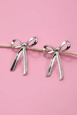 The Moriah Movable Bow Stud Earrings