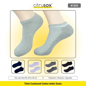 Thick Sole Cushioned Ankle Socks
