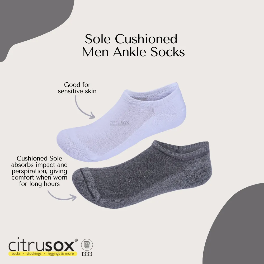 Thick Sole Cushioned Ankle Socks