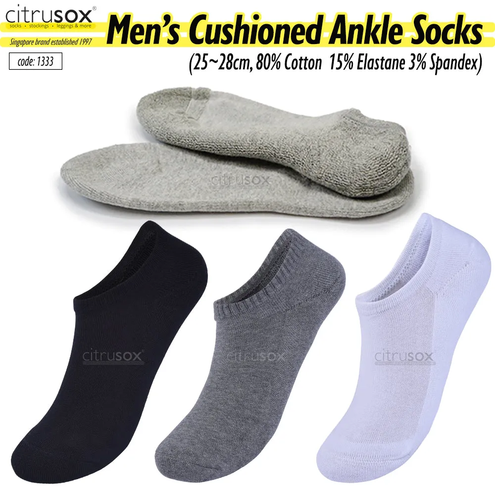 Thick Sole Cushioned Ankle Socks