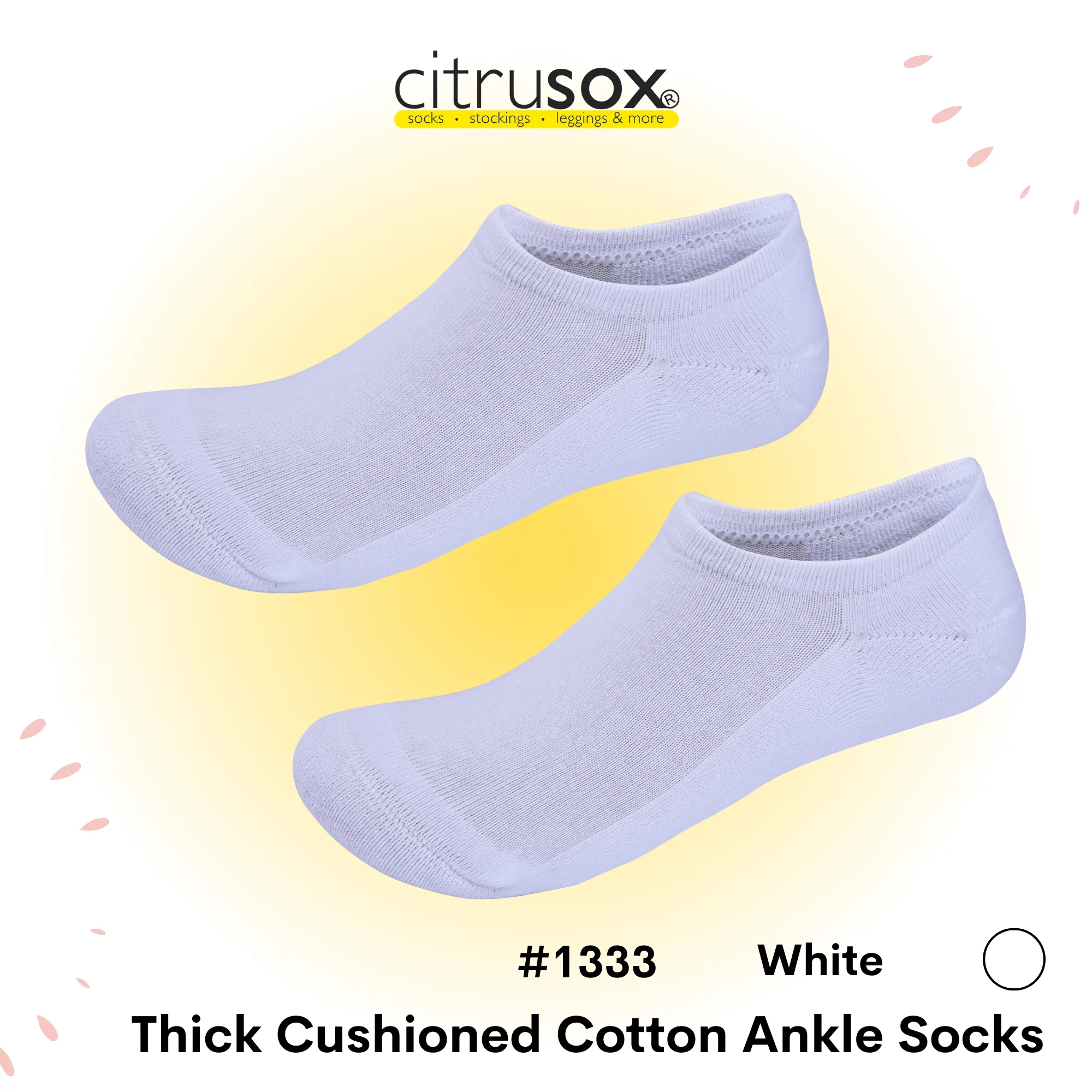 Thick Sole Cushioned Ankle Socks