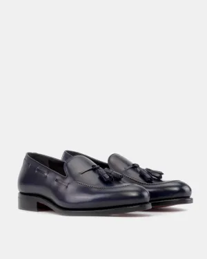 Thomas Navy Tassel Loafer