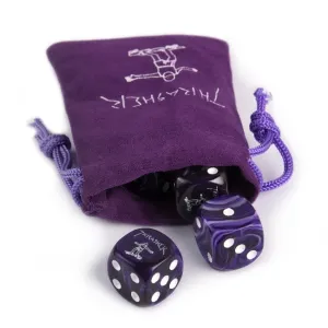 Thrasher - Dice Set Purple