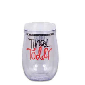 Tinsel Toddy Tumbler with Lid