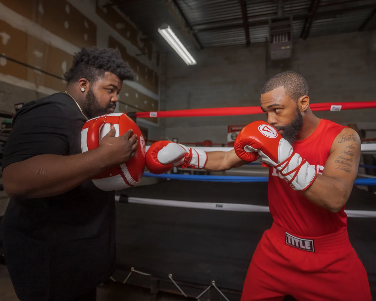 TITLE Boxing Fighting Fresh Punch Shield