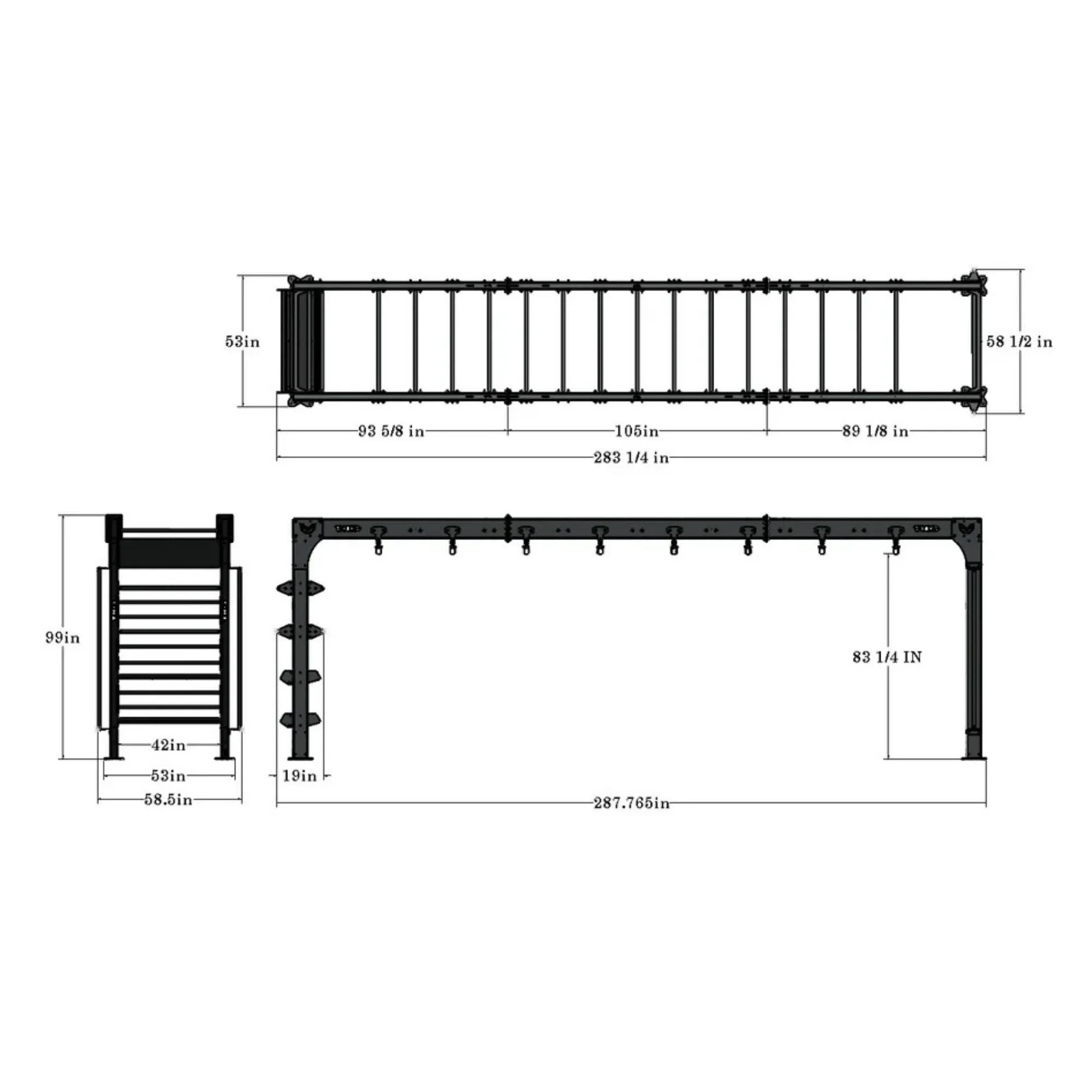TKO Defiant Bridge 23' DB-SB23-848