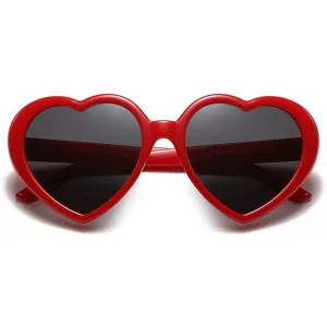 Trendy Red Heart Fashion Sunglasses Sunnies TikTok In My Era