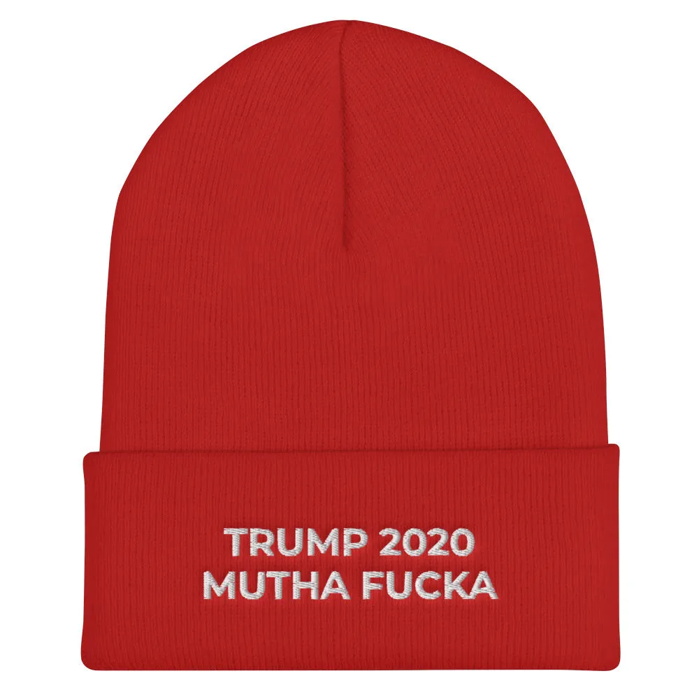 TRUMP 2020 MF Cuffed Beanie