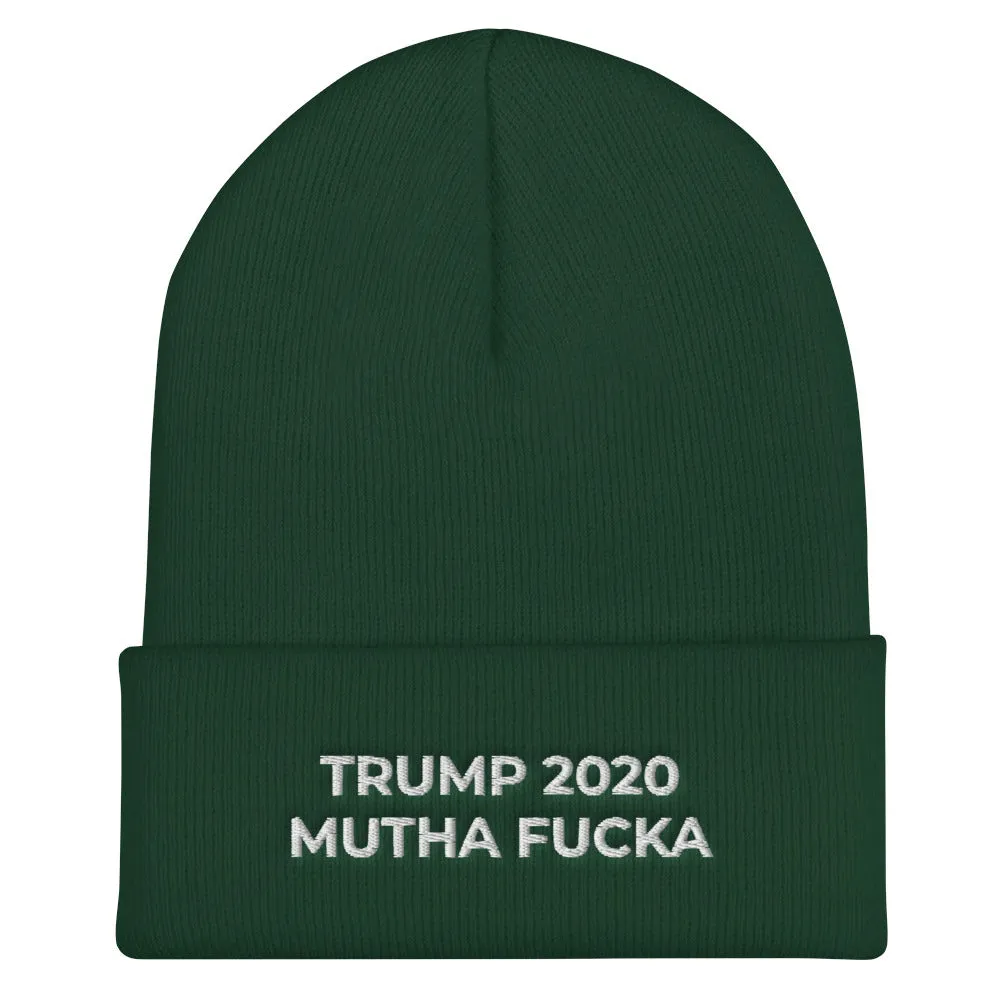 TRUMP 2020 MF Cuffed Beanie