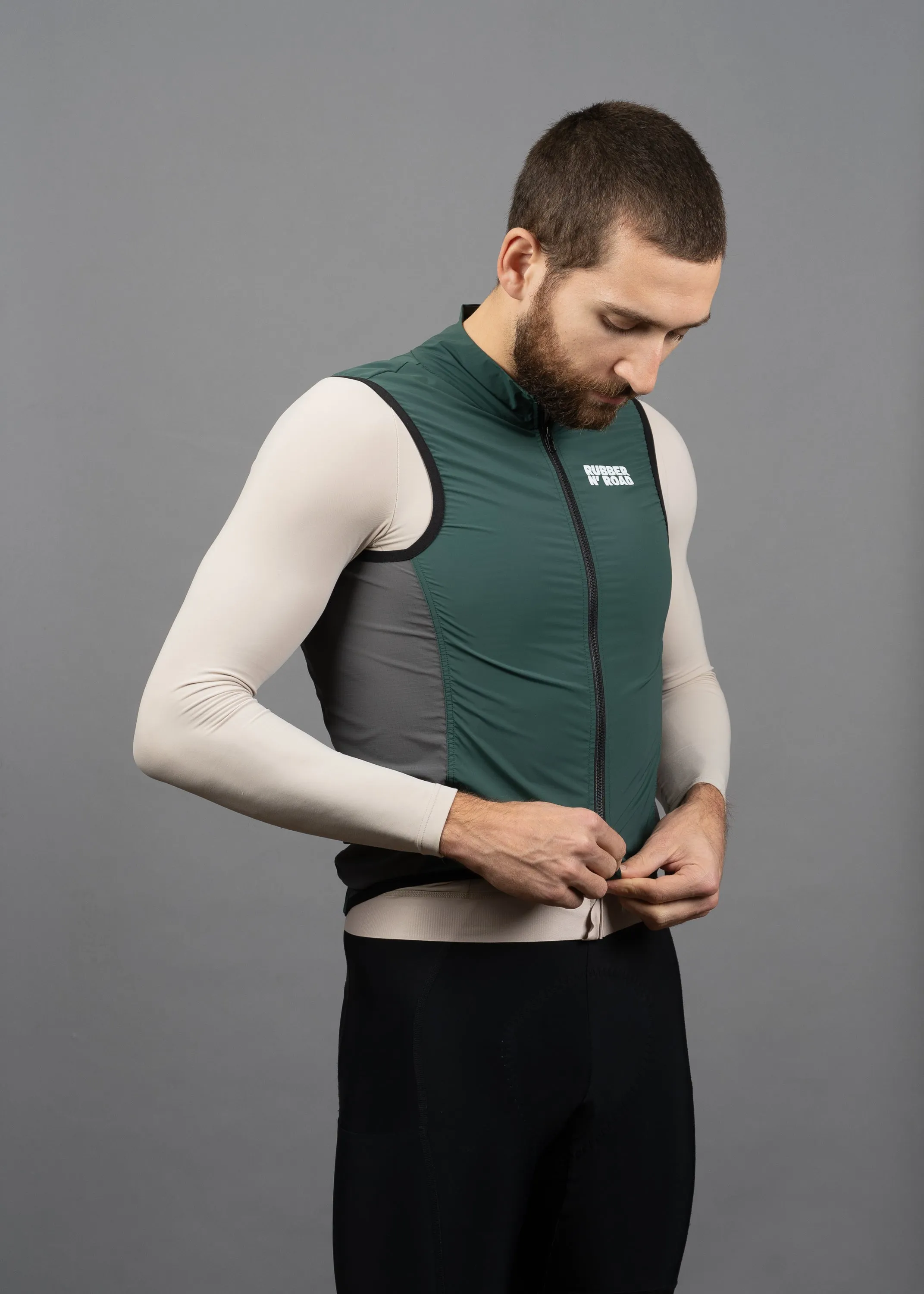 Uniform Wind Vest - Forest Green