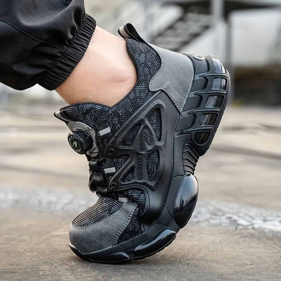 Unisex Protective Lightweight Steel Toe Sneakers