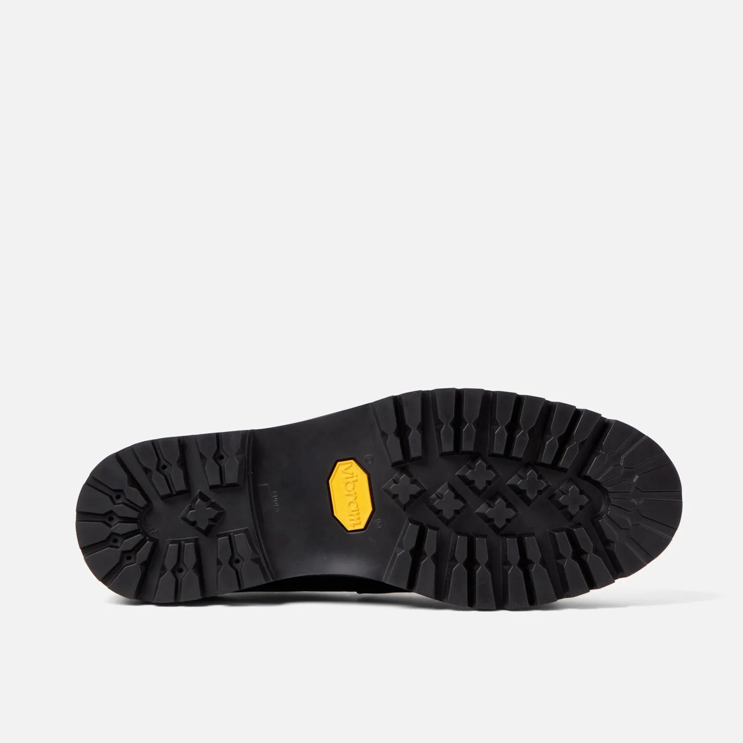 Vibram Black Carrarmato Lug Loafer - Men's