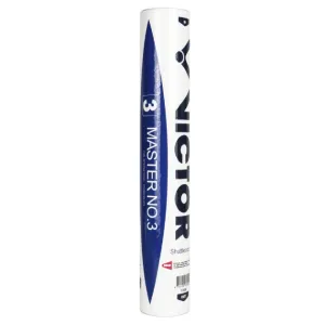Victor Master #3 Feather Badminton Shuttlecock (Speed 77)