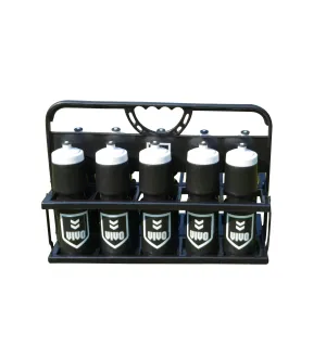 VIVO Ultra Bottle Holder and 10 Water Bottles (750ml)