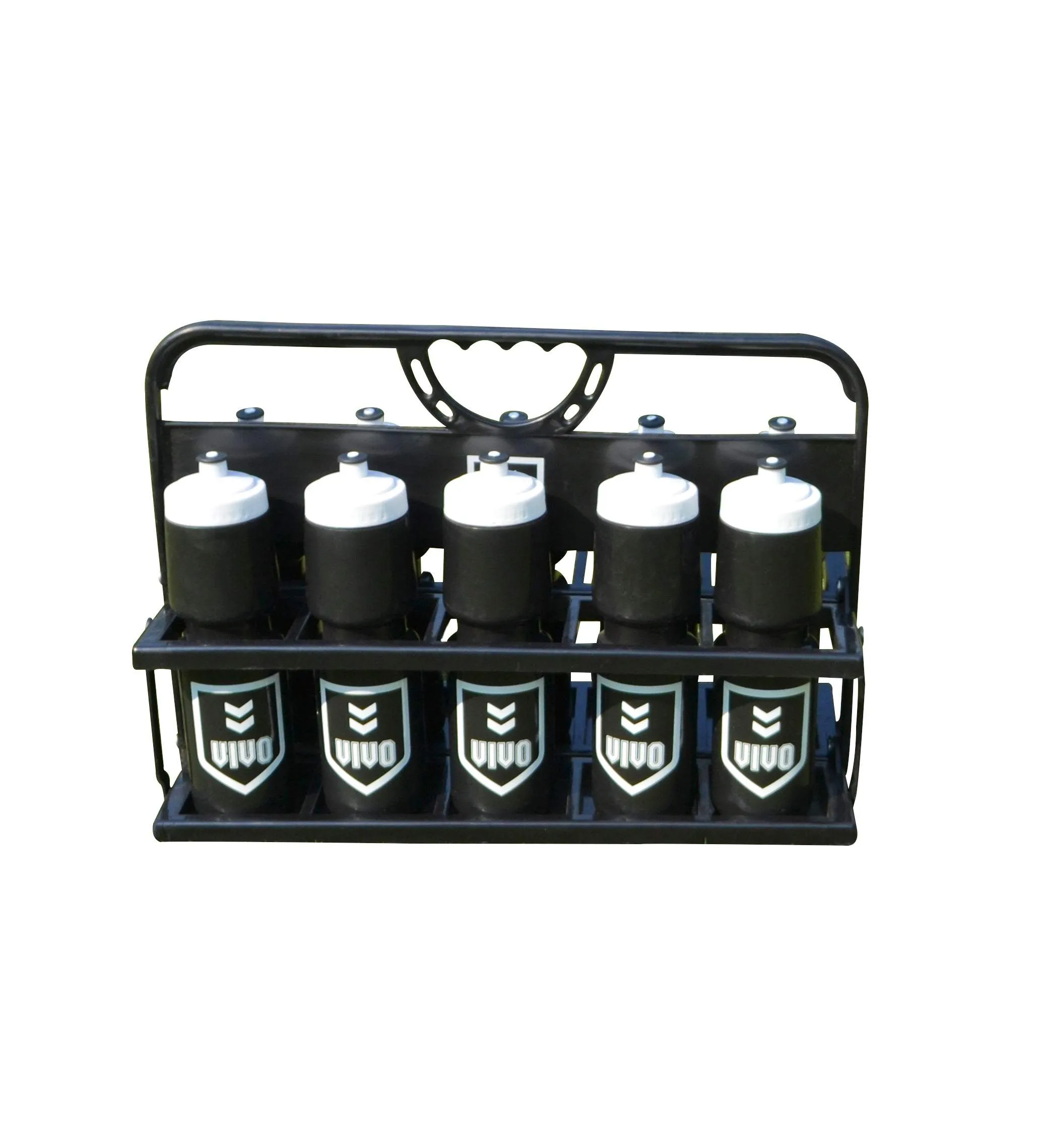 VIVO Ultra Bottle Holder and 10 Water Bottles (750ml)