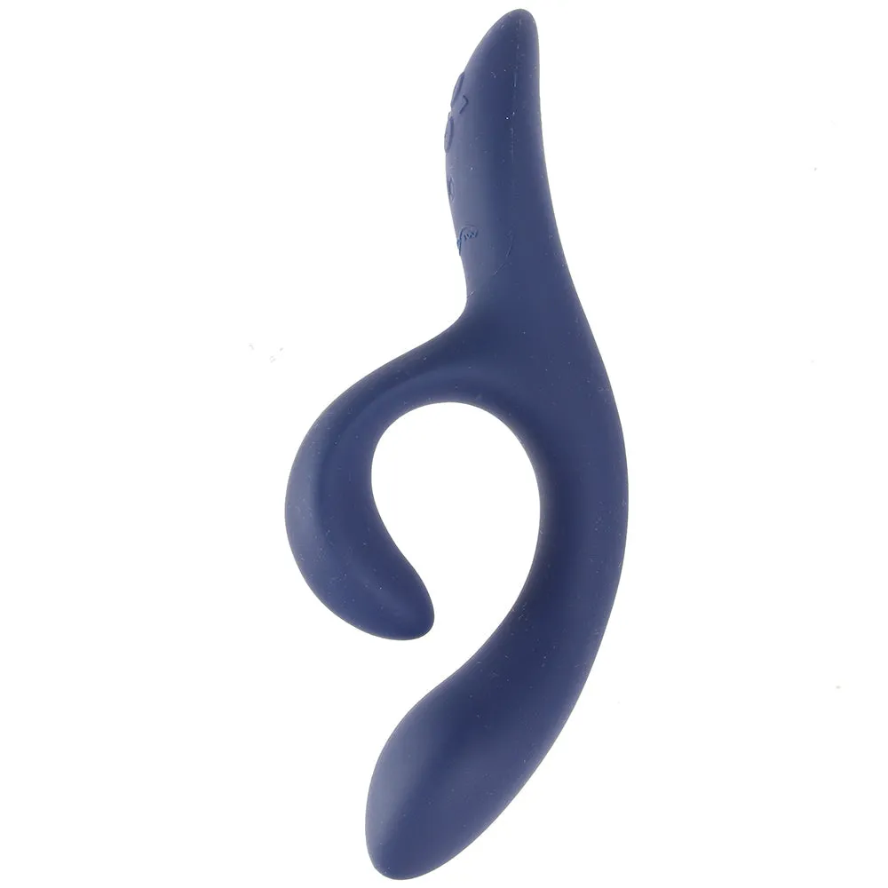 We-Vibe Nova 2 Rechargeable Flexible Silicone Rabbit Vibrator Midnight Blue
