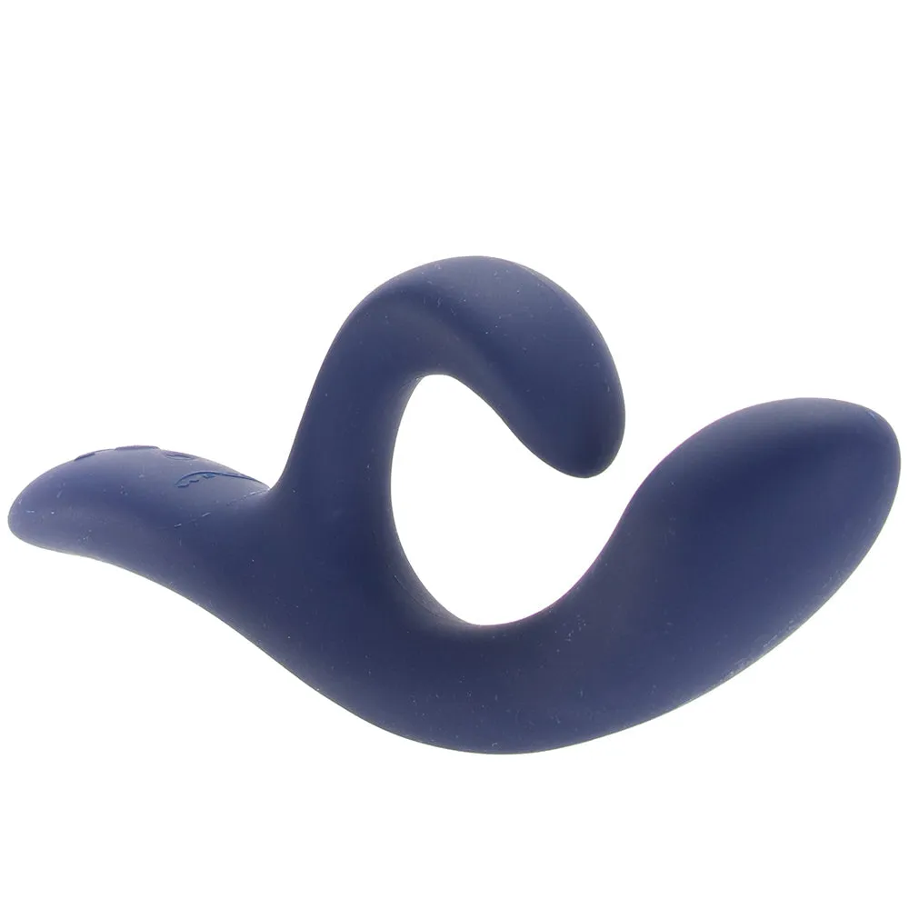 We-Vibe Nova 2 Rechargeable Flexible Silicone Rabbit Vibrator Midnight Blue