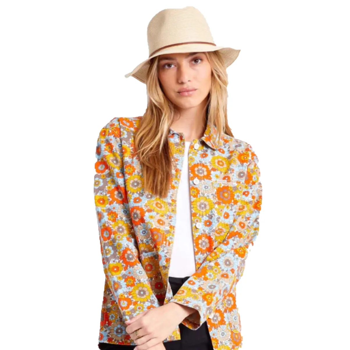 WESLEY STRAW PACKABLE FEDORA