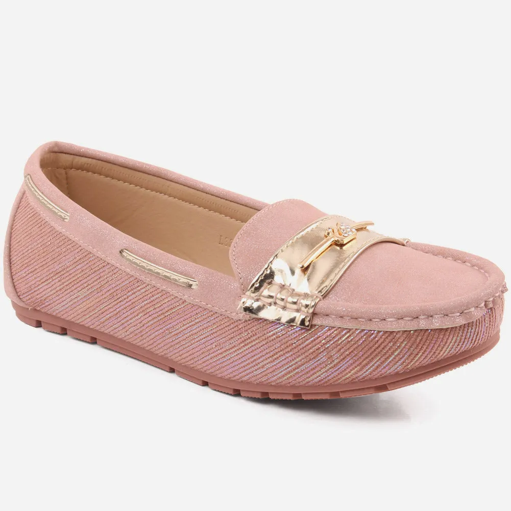 Women "ELSA" Low Heel Lightweight Moccasins