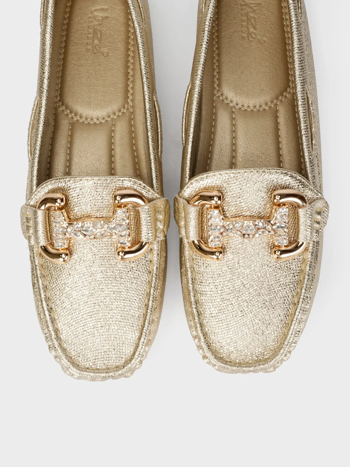 Women "FARGO" Round Toe Stylish Moccasins