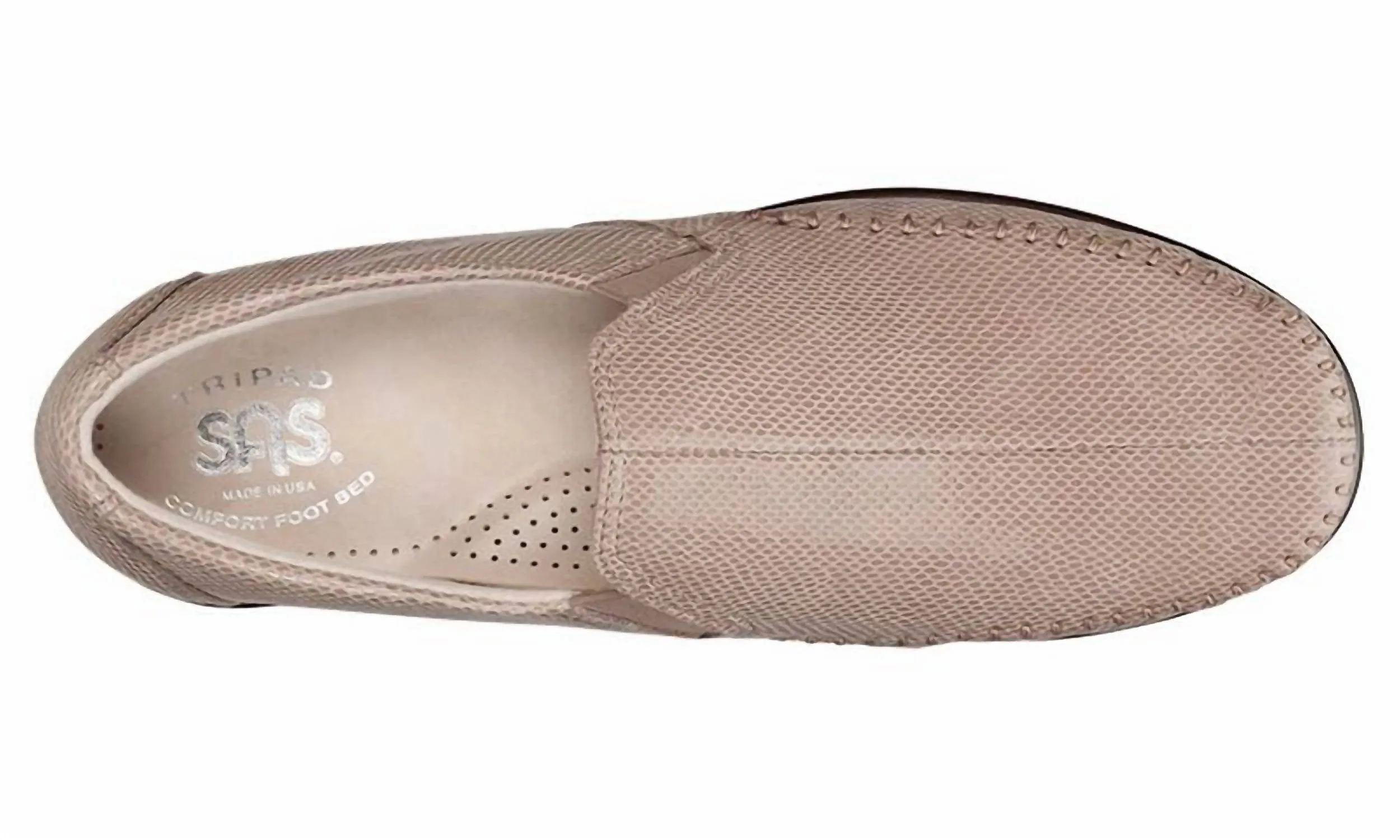 Women's Dream Slip On Loafer In Mushroom Snake