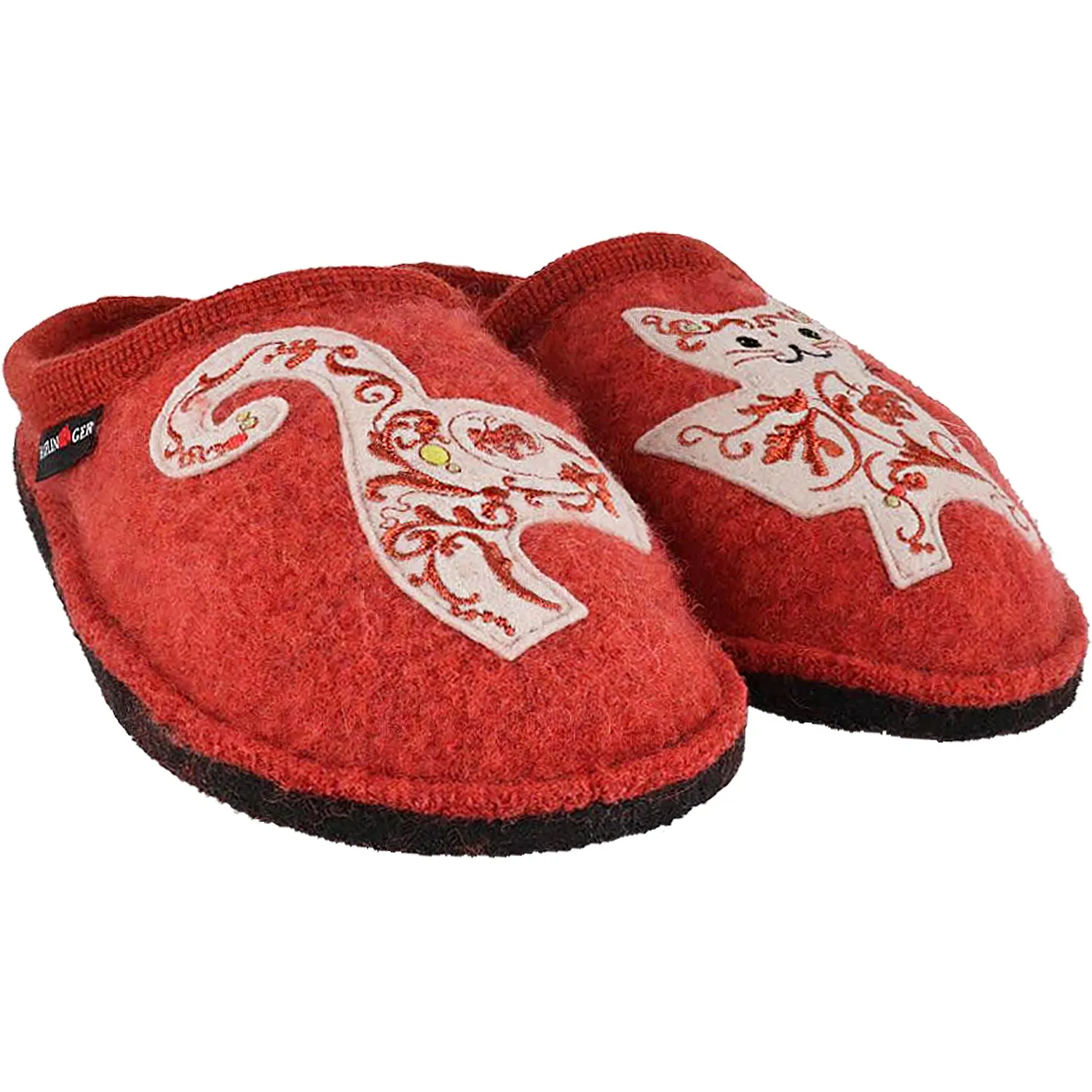 Women's Haflinger Lizzy Terra Cotta Wool