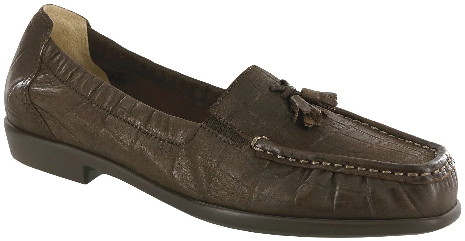 Women's Hope Slip On Loafer in Bronze Croc