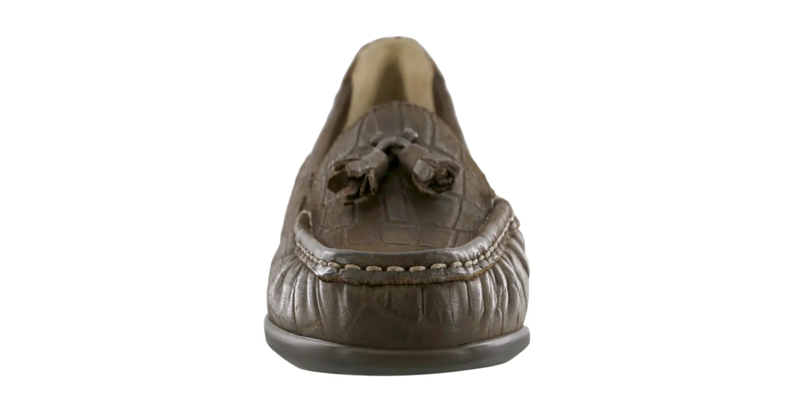 Women's Hope Slip On Loafer in Bronze Croc