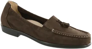 Women's Hope Slip On Loafer in Brown Turf
