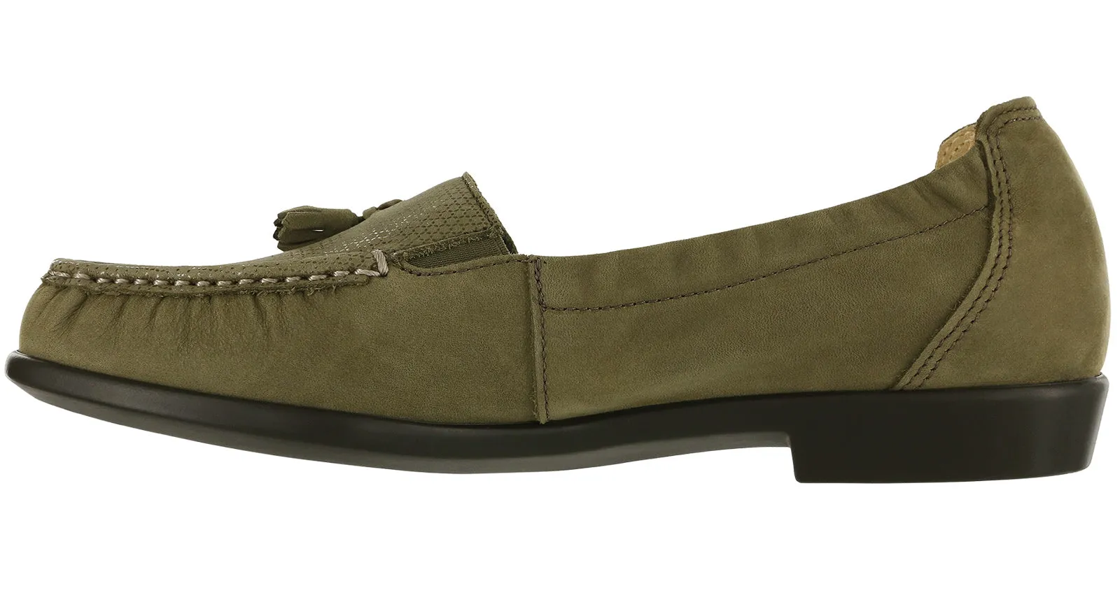 Women's Hope Slip On Loafer in Green Tundra