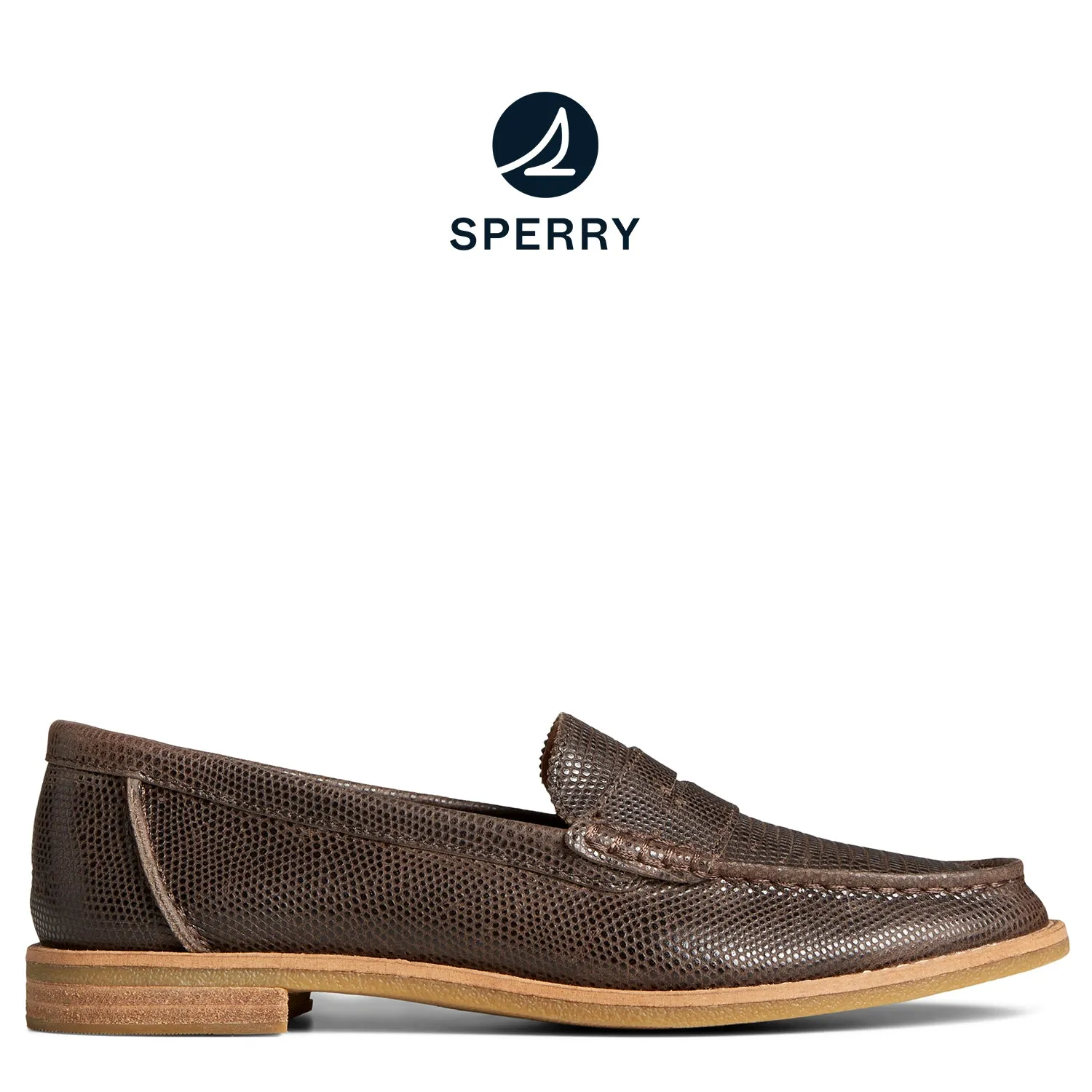 Women's Seaport Casual Penny Loafers - Brown (STS89634)