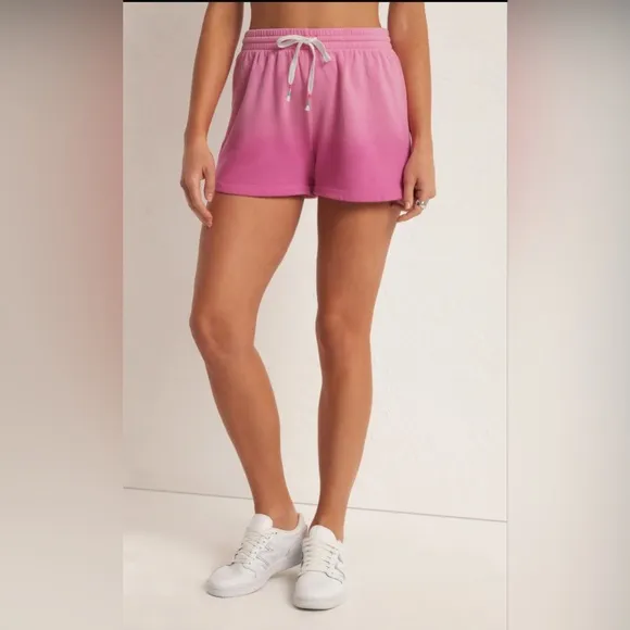Z SUPPLY Sunkissed Short S Heartbreaker Pink $59 Retail NWT
