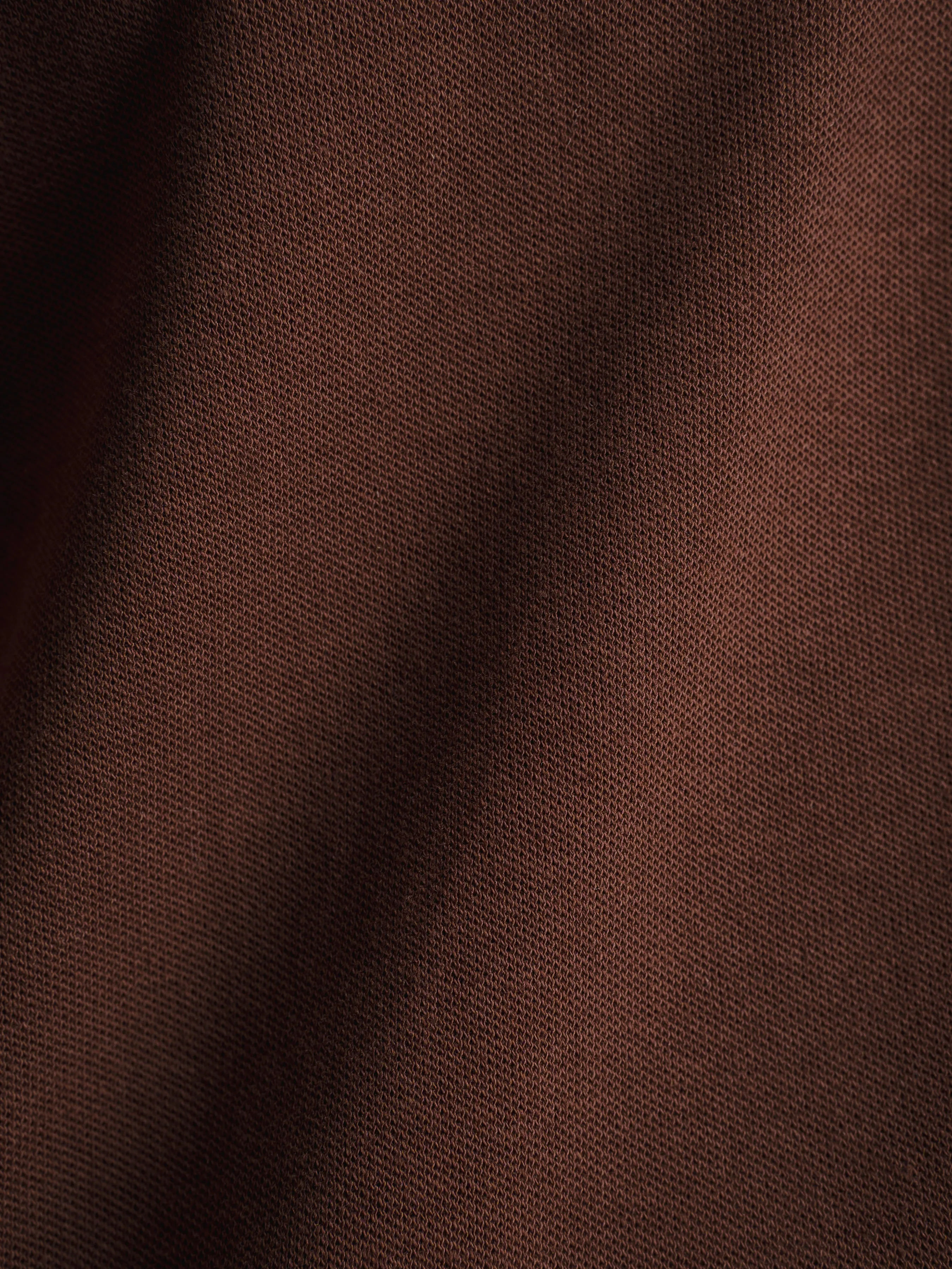 Zane Polo Tee - Coffee